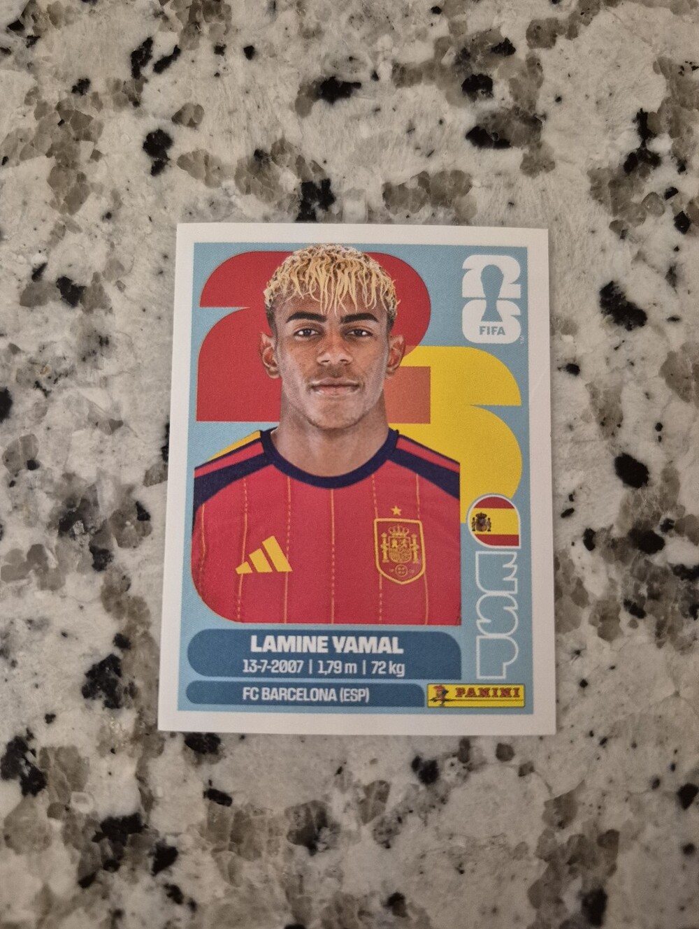 2026 Panini Sticker Lamine Yamal ESP 15